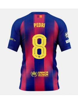 Billige Barcelona Pedri Gonzalez #8 Hjemmedrakt 2025-26 Kortermet